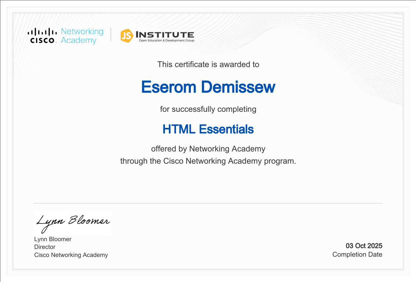 HTML Fundamentals