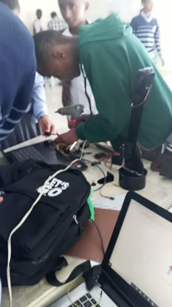 Robotic Arm first view